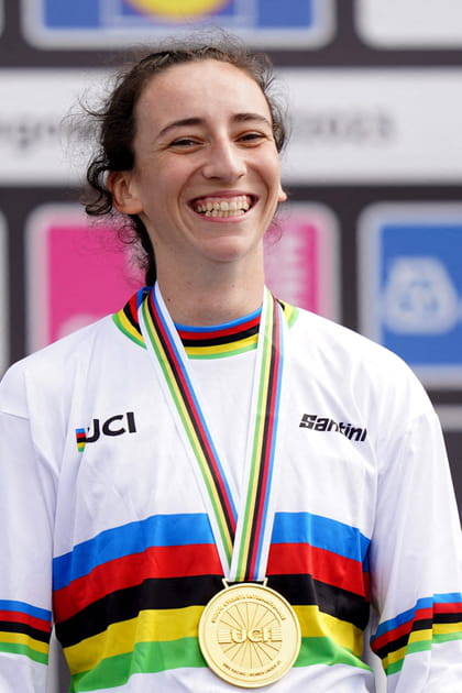La cycliste Tessa Martinez