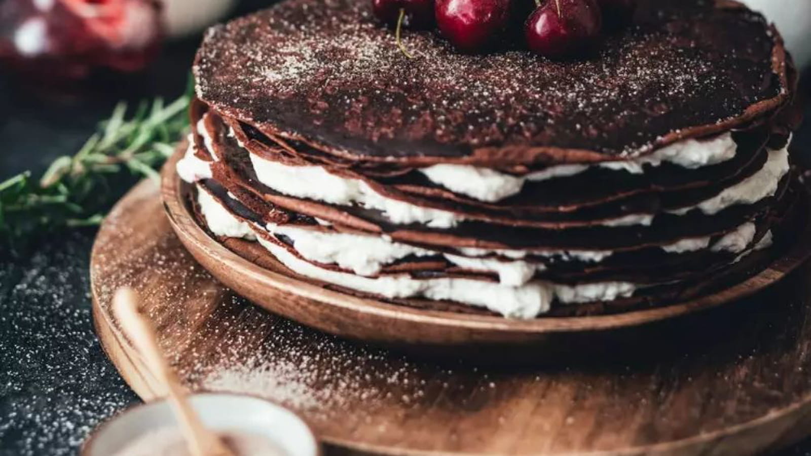 Crêpes façon Forêt Noire