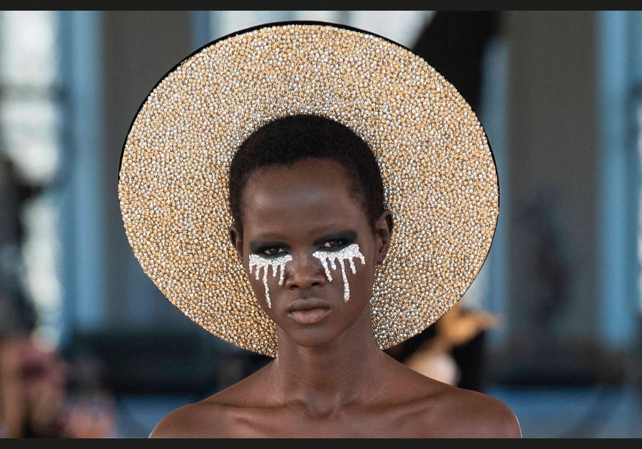 Les larmes glitter de Schiaparelli