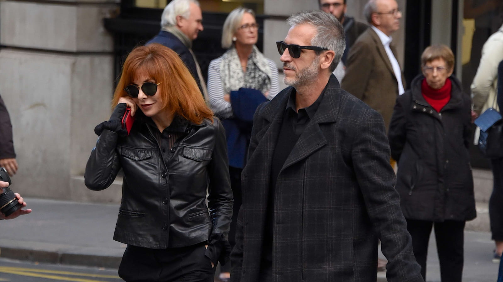 Mylène Farmer et son compagnon Benoît Di Sabatino