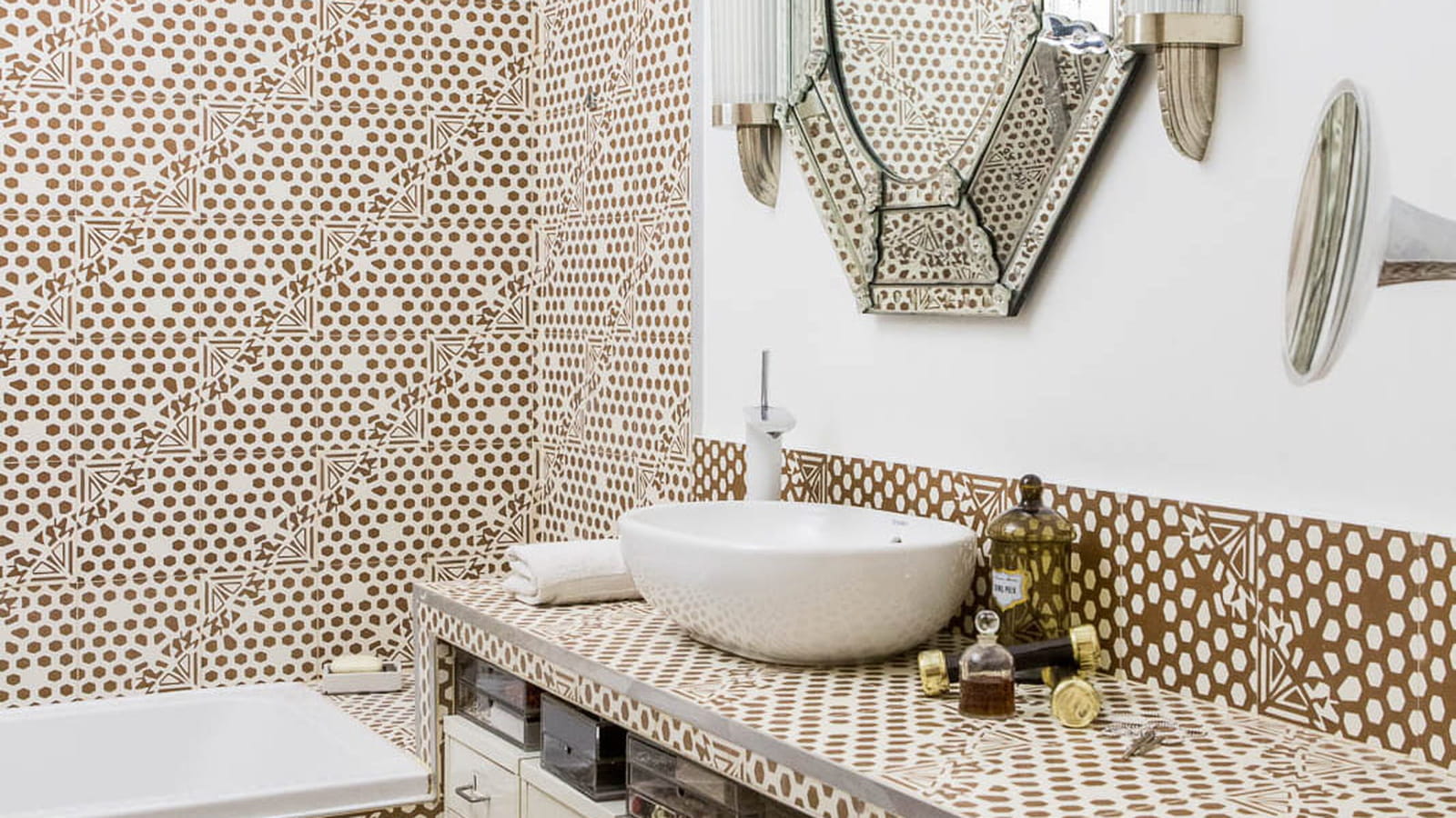 Salle de bains Art déco
