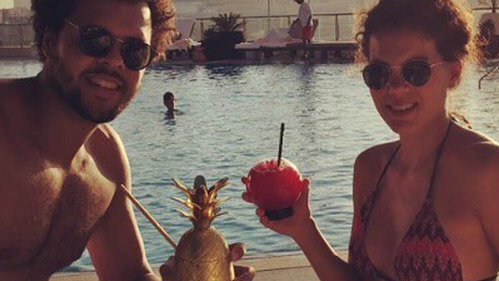 Jo-Wilfried Tsonga et Noura El Shwekh