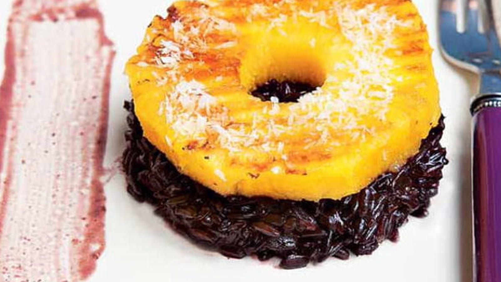 Risotto de riz noir