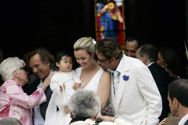 Moment de bonheur pour le baptême de Jade