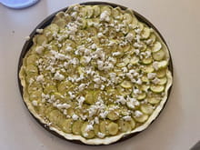 Tarte à la courgette, la recette facile : Etape 2