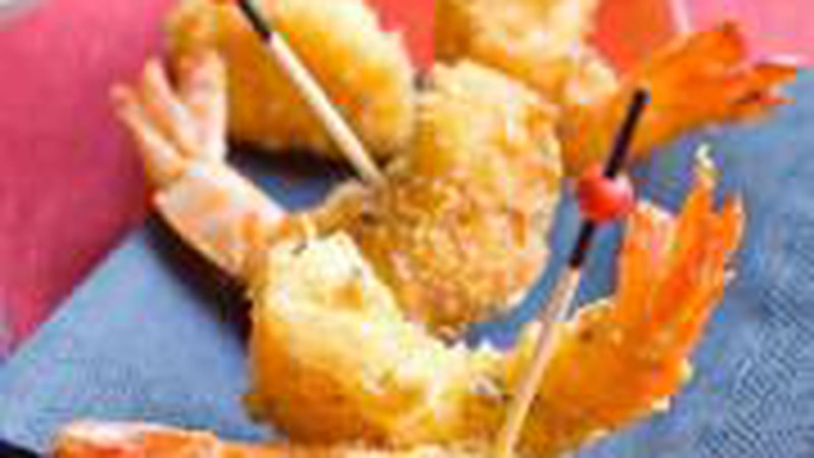 Gambas panées