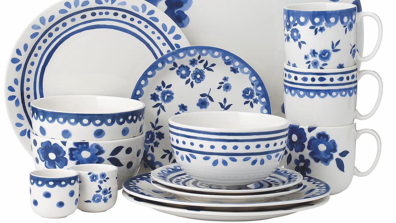 Vaisselle pas cher Delft Blue