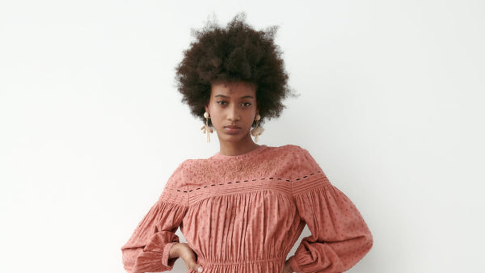 Robe en plumetis
