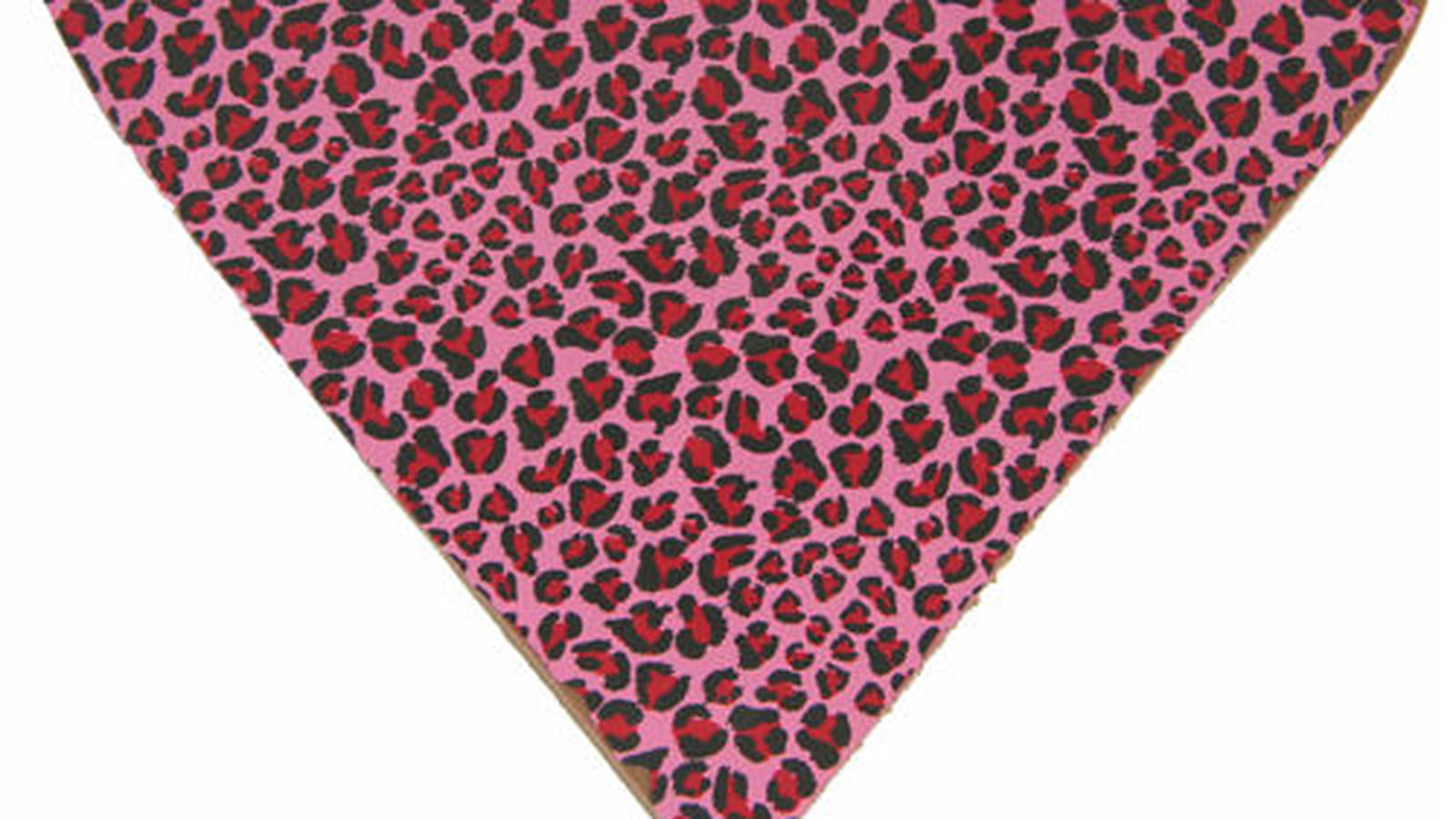 Coeur imprimé léopard rose de Jadis et Gourmande