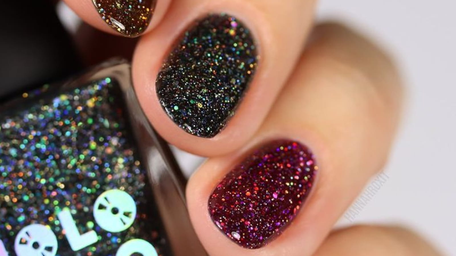 Ongles glitter