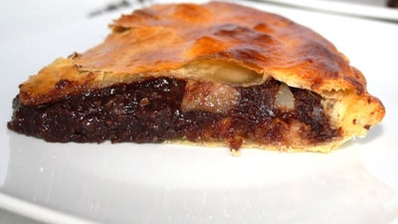 Galette des Rois au chocolat et aux poires