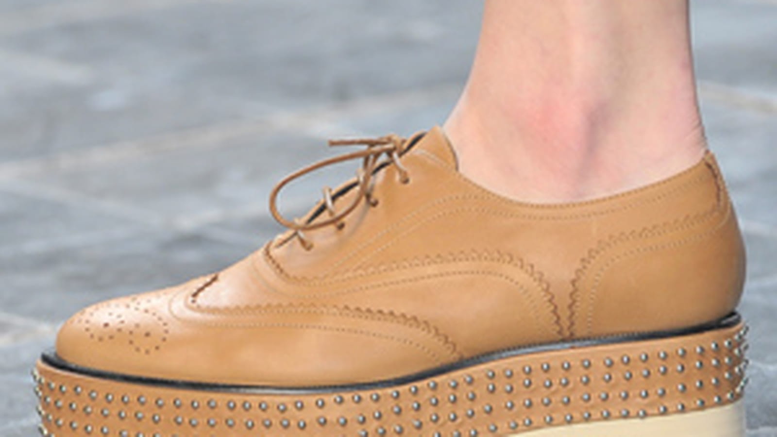 Les chaussures façon "creepers"