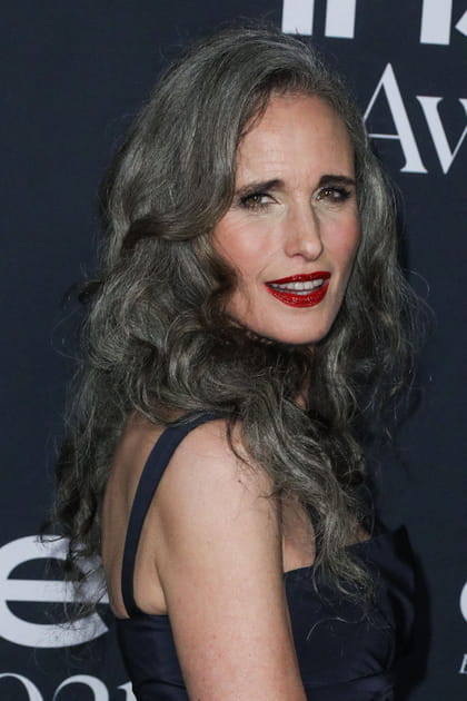 Le make-up explosif d'Andie MacDowell