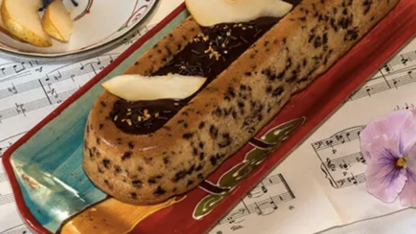 Tôt fait aux poires et chocolat