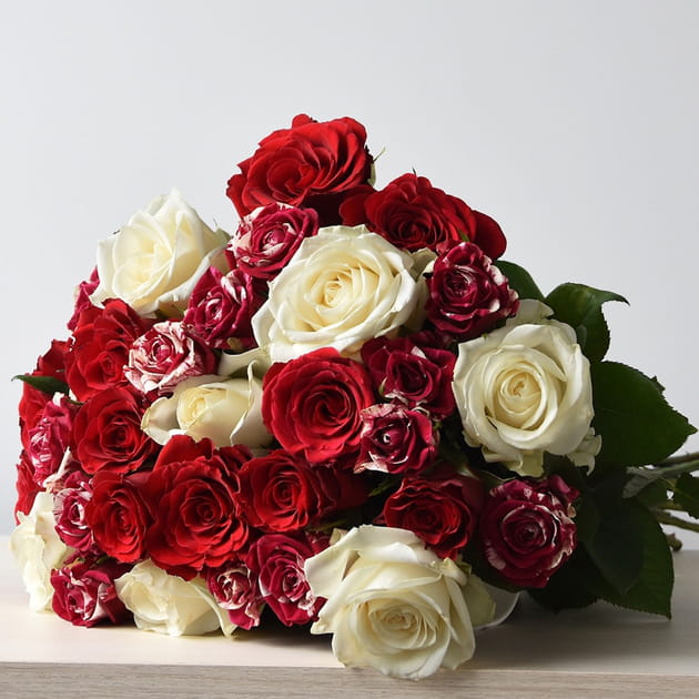 Bouquet Passion de roses