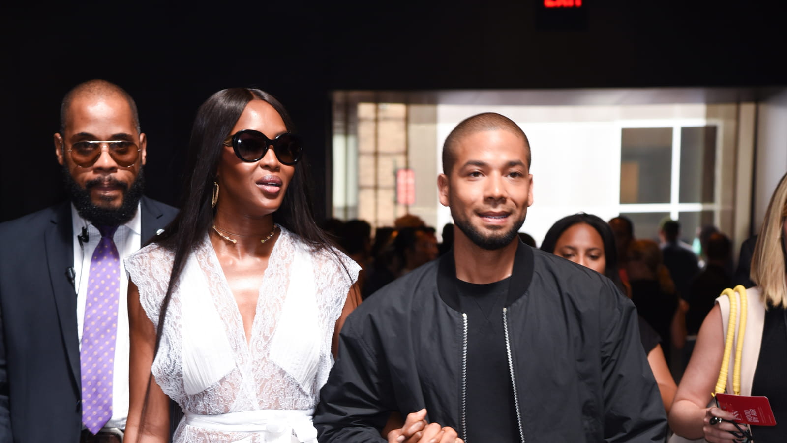 Naomi Campbell et Jussie Smollett
