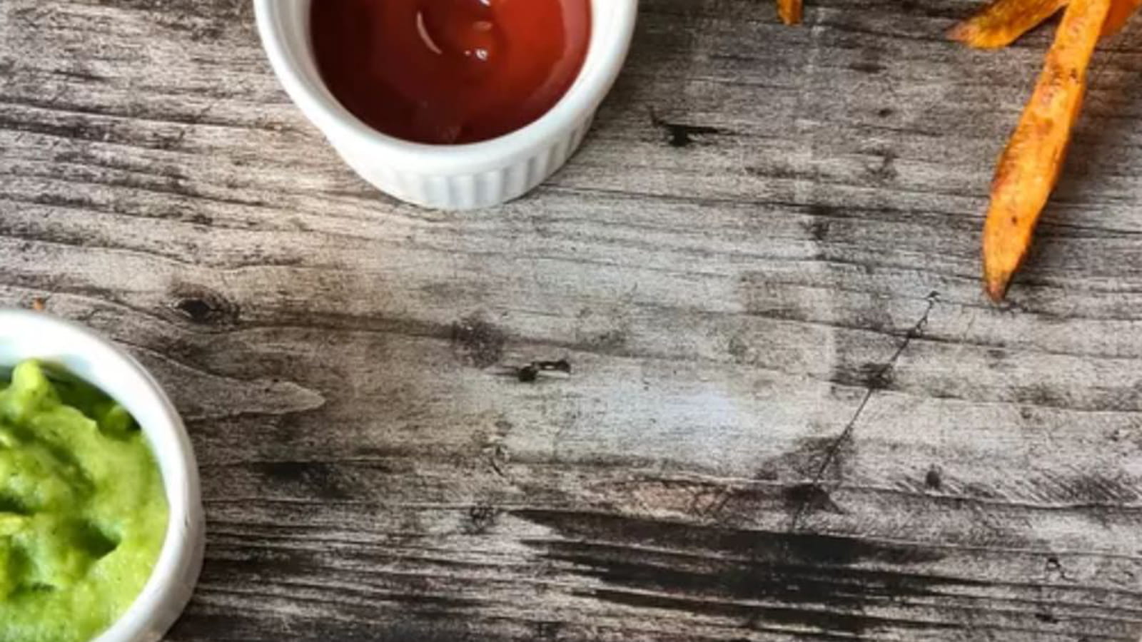 Frites croustillantes de patate douce