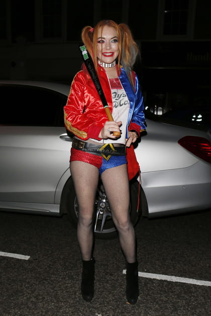 Lindsay Lohan en Harley Quinn