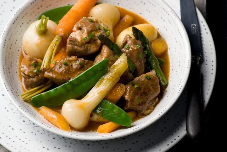 Navarin D'agneau Printanier Par Un Chef étoilé