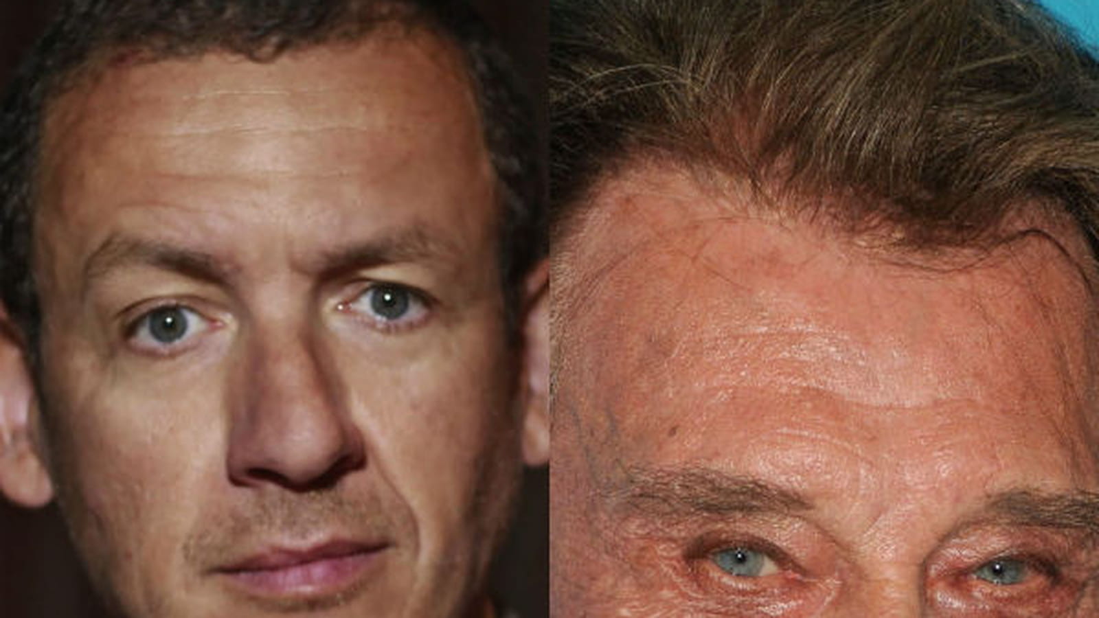 Dany Boon et Johnny Hallyday
