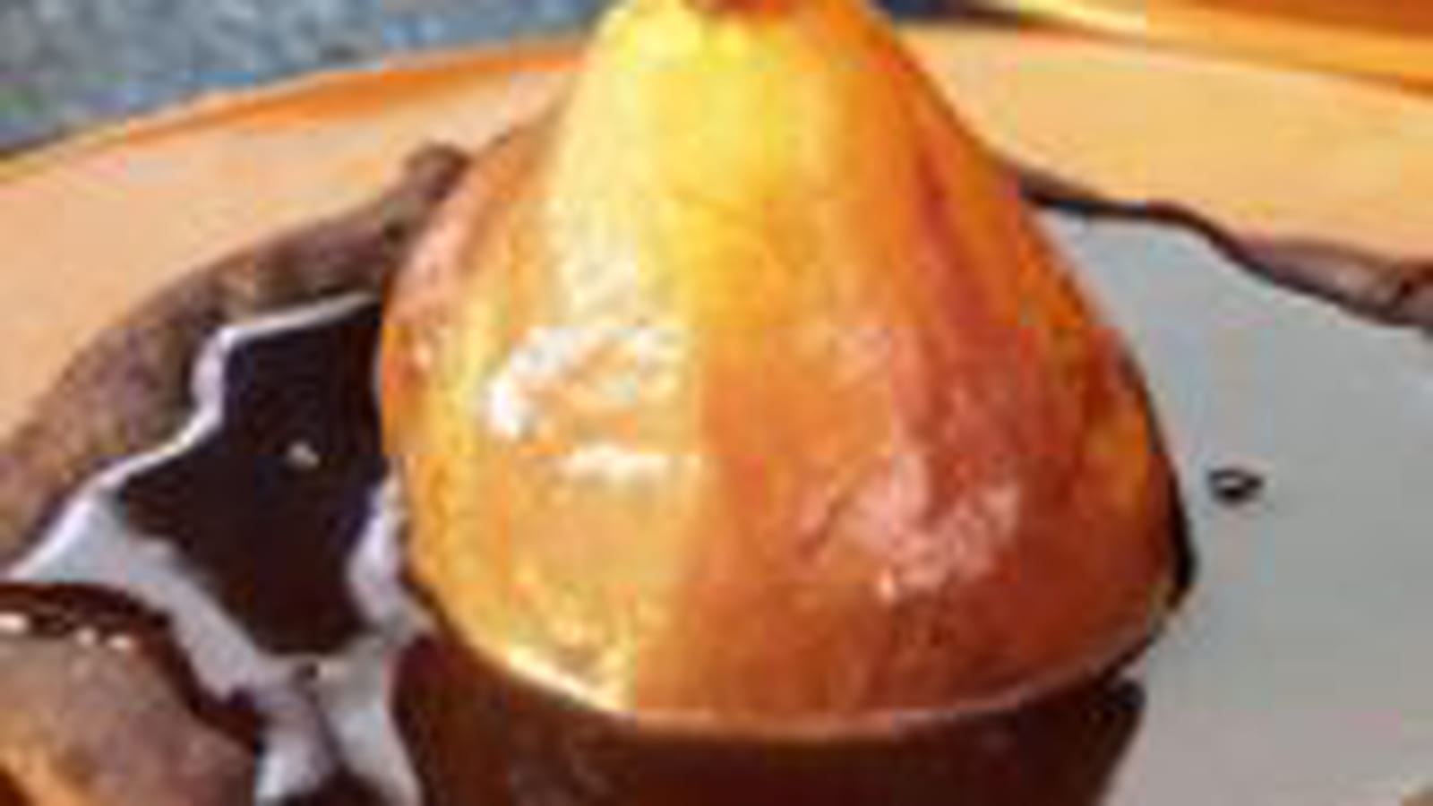 Tartelette poire chocolat