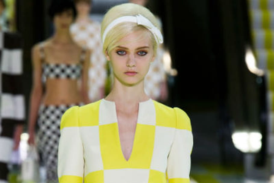 Fashion week Paris : on se tient à carreau chez Louis Vuitton