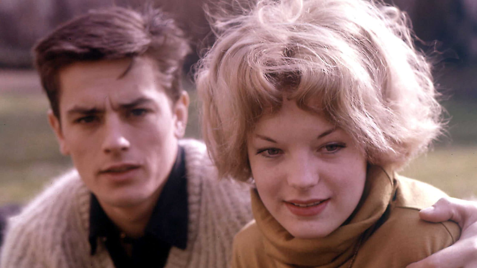 Alain Delon et Romy Schneider