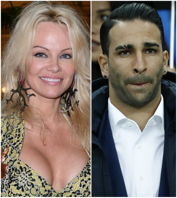 Pamela Anderson et Adil Rami