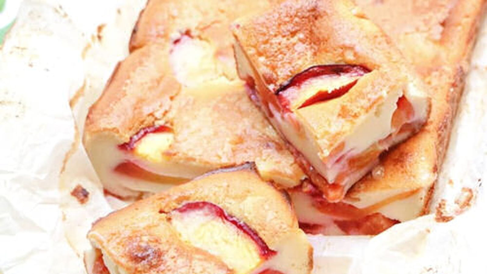 Clafoutis aux nectarines parfumé à la vanille