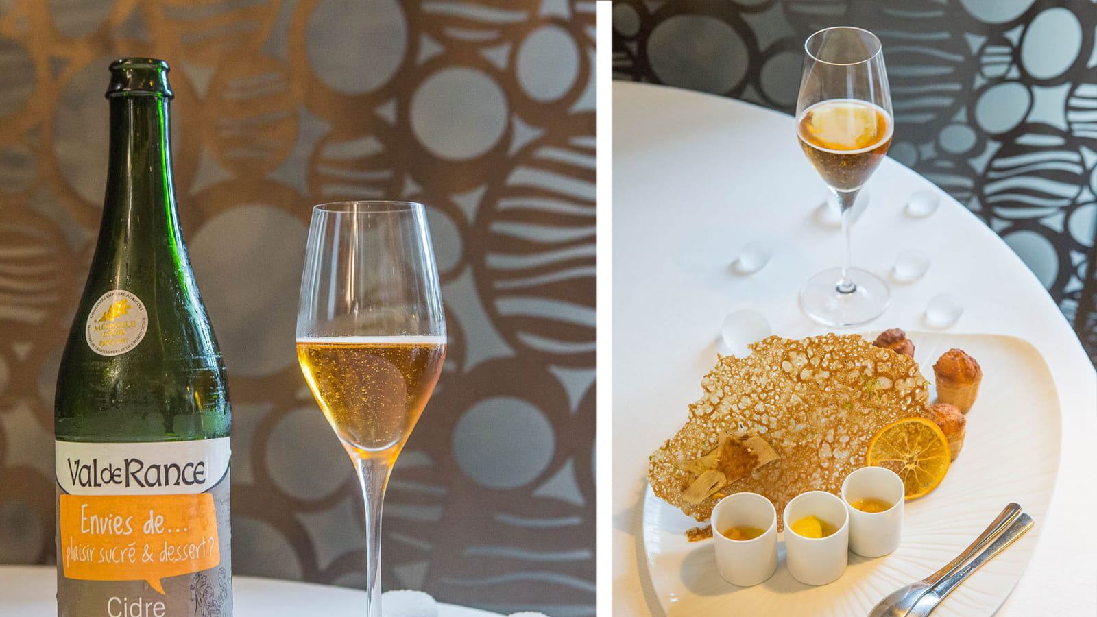 Cidre doux et mignardises