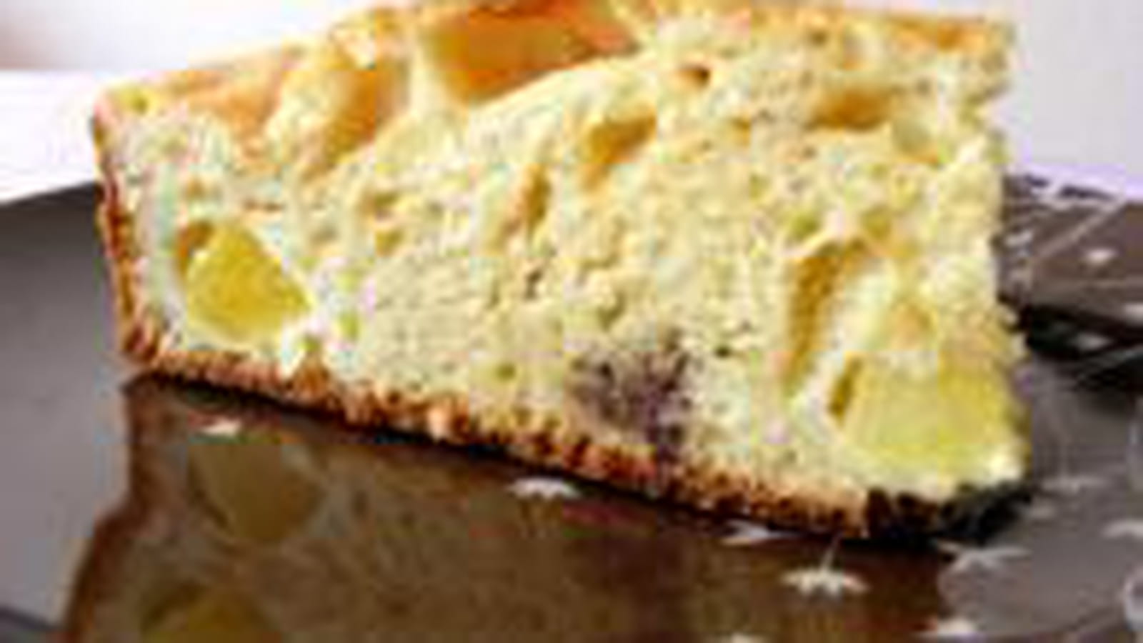 Gâteau pêche-toblérone