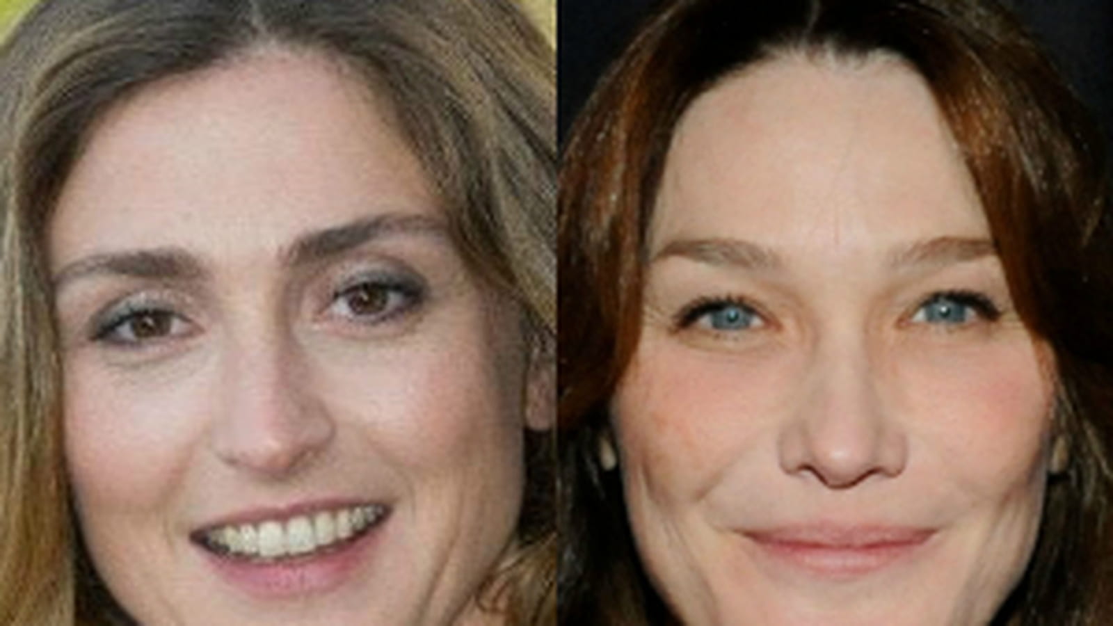 Julie Gayet et Carla Burni-Sarkozy