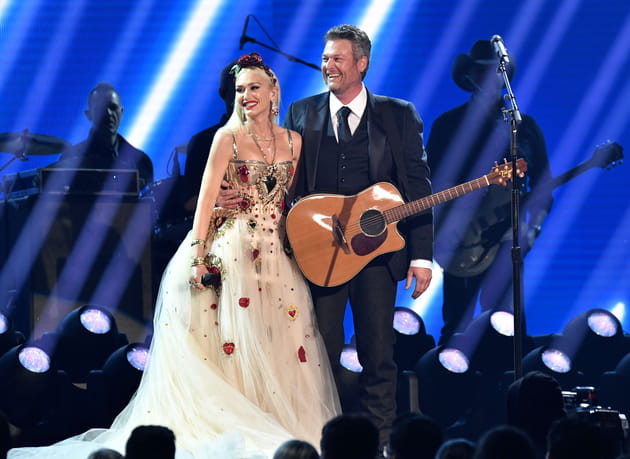 Gwen Stefani et Blake Shelton, couple sur sc&egrave;ne comme &agrave; la ville