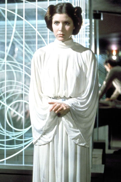 Princesse Leia jou&eacute;e par Carrie Fisher dans "Star Wars, &eacute;pisode IV"