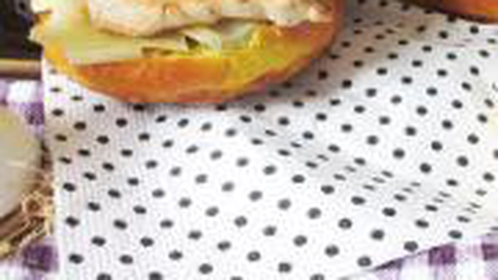 Hamburger pintade, curry et cantal
