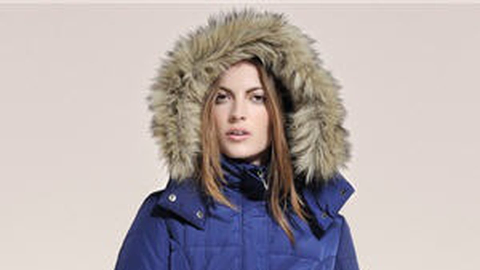 Doudoune bleue de Camaïeu