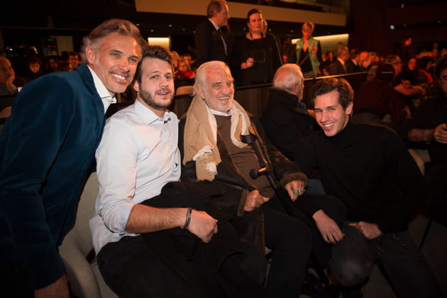 Paul Belmondo, Alessandro Belmondo, Jean-Paul Belmondo et Victor Belmondo