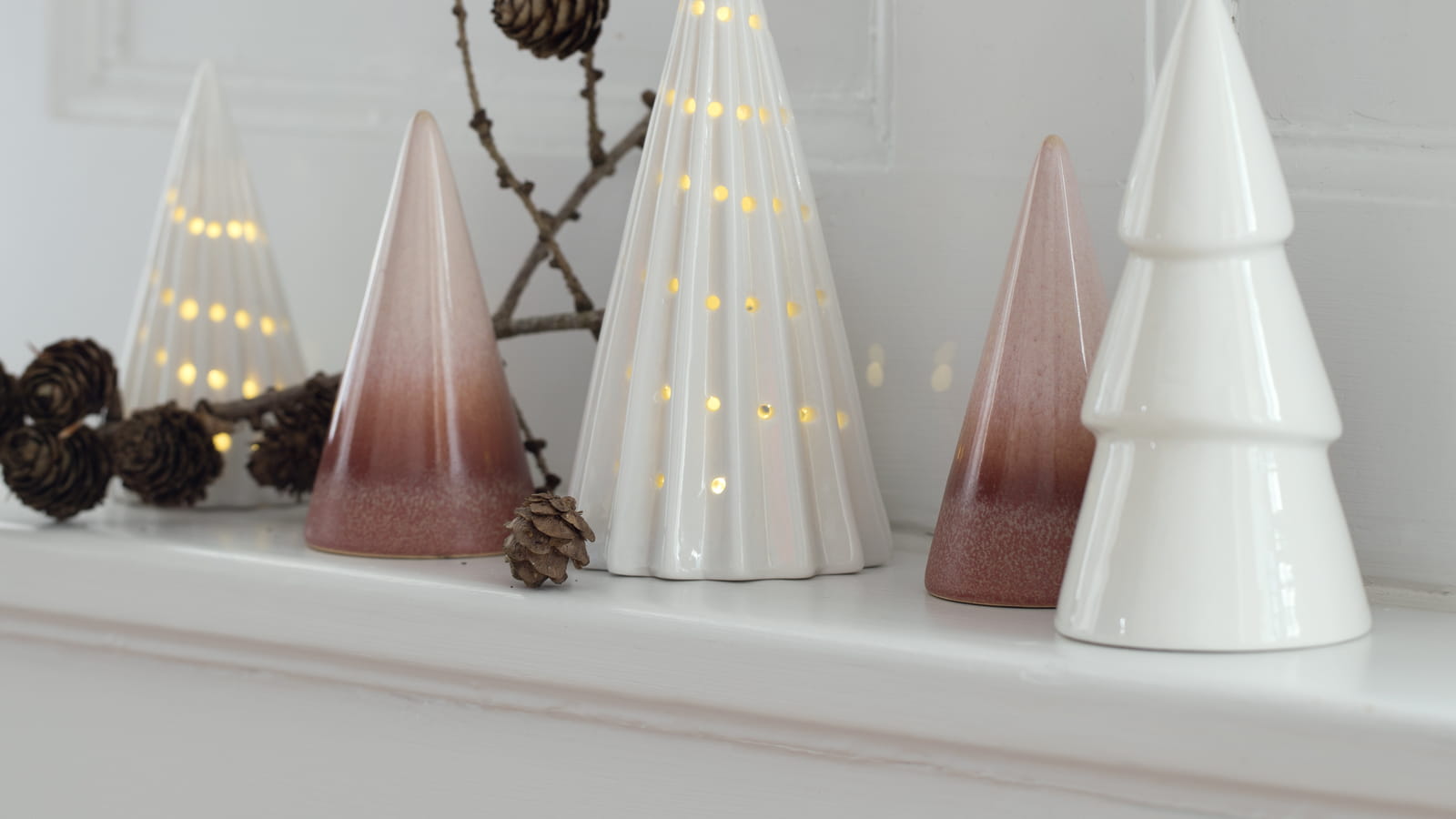 Sapin de Noël en céramique