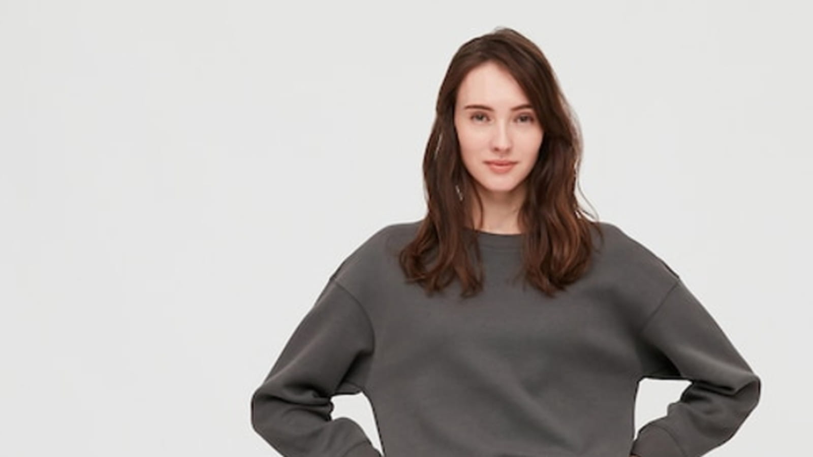 Jean ample fuselé Uniqlo