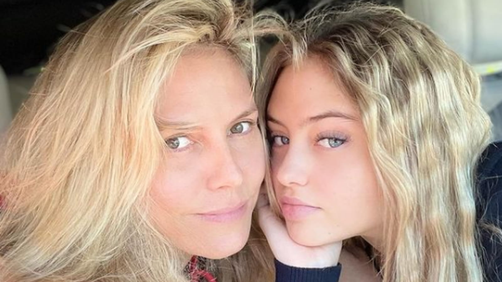 Heiki Klum et Leni Klum
