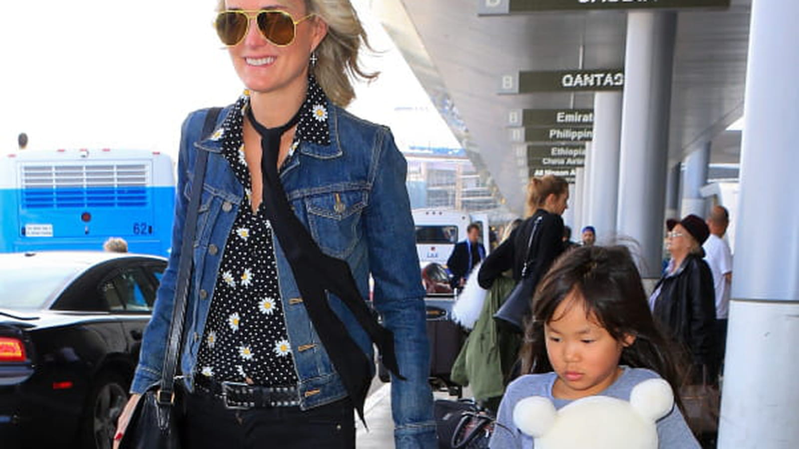 Læticia Hallyday le 1er mars 2016