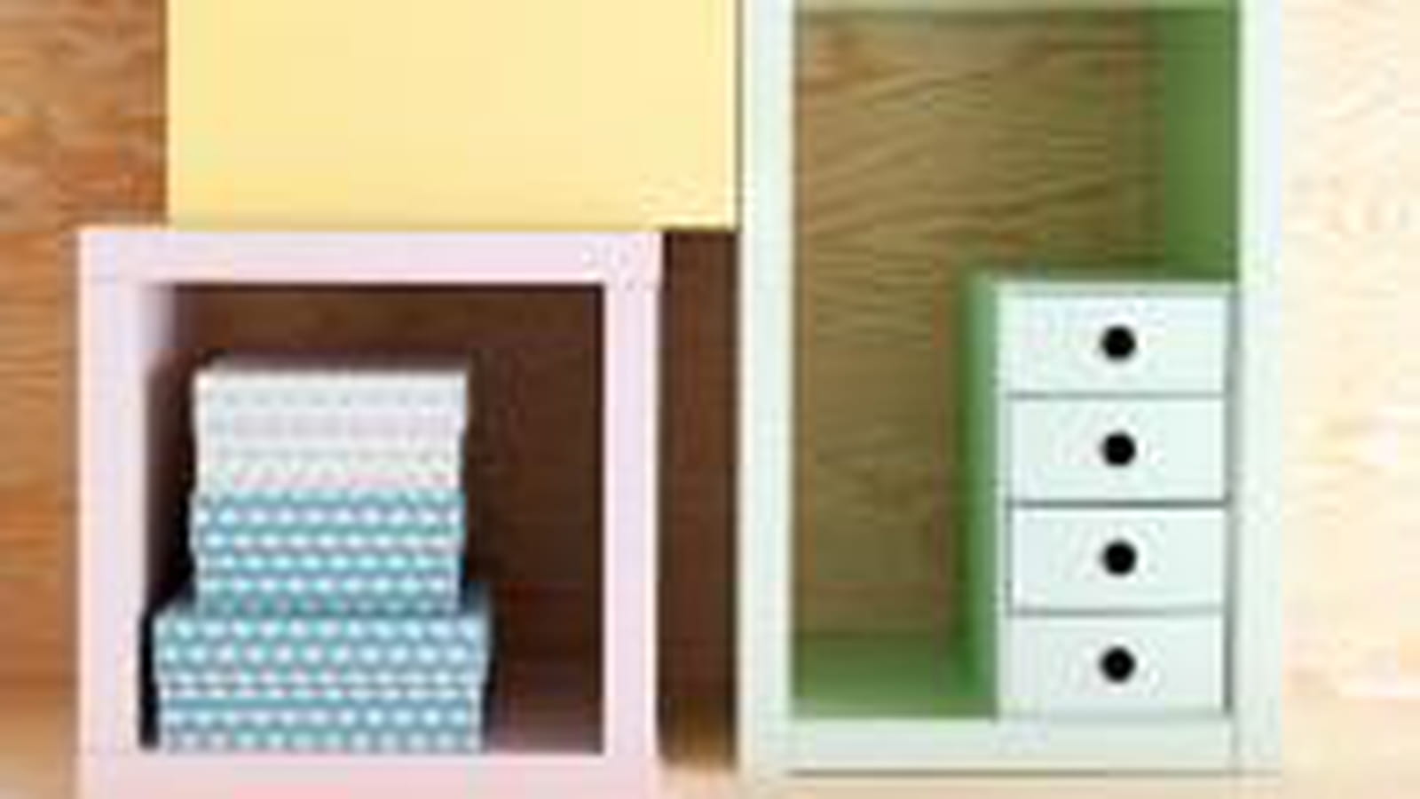 Etagères cubes
