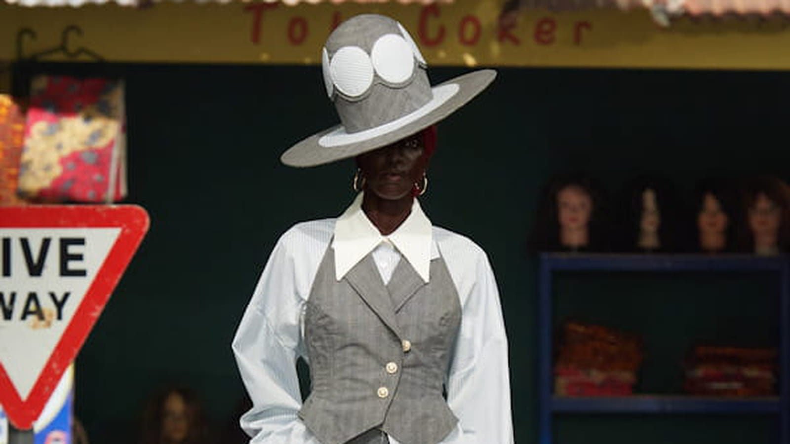 Défilé Tolu Coker automne-hiver 2024-2025