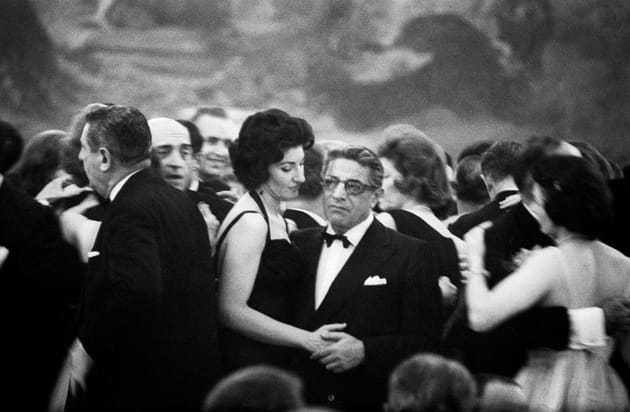 Pas de danse avec son amant, l'armateur grec Aristote Onassis