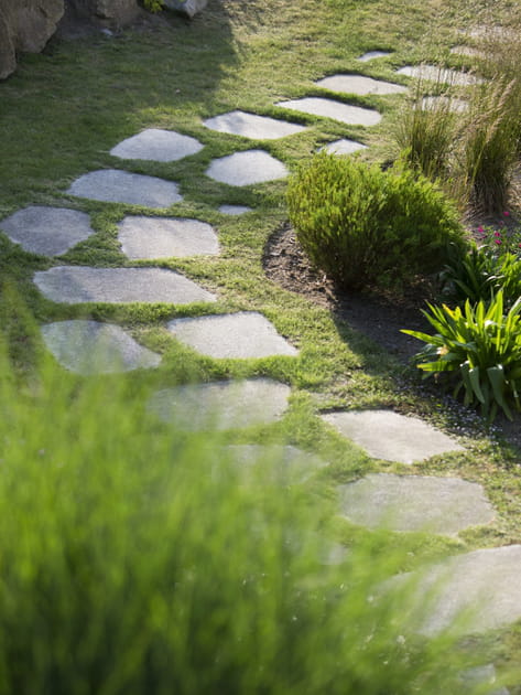 Allée de pas japonais