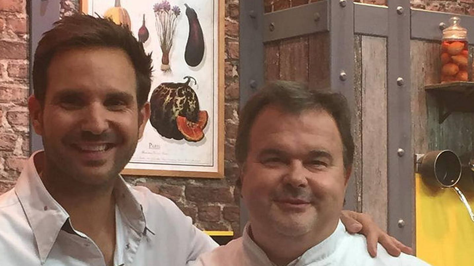 Christophe Michalak et son pote Pierre Hermé