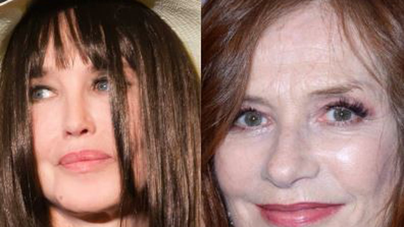 Isabelle Adjani et Isabelle Huppert