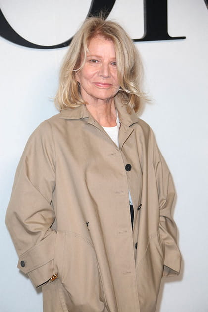 Nicole Garcia au d&eacute;fil&eacute; Dior