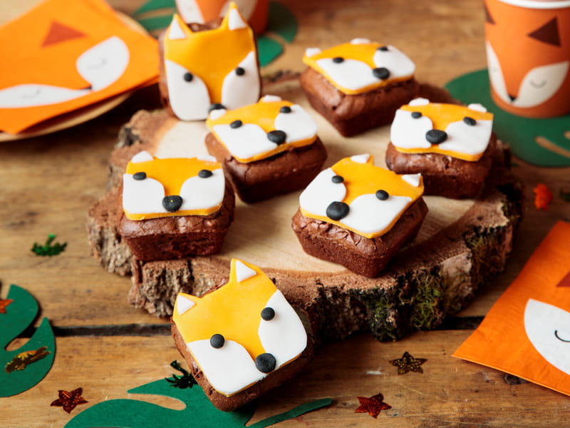 Mini Brownies Renard