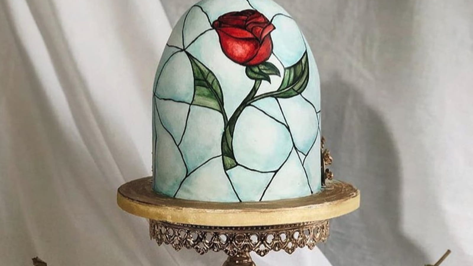 Gâteau La Belle et la Bête
